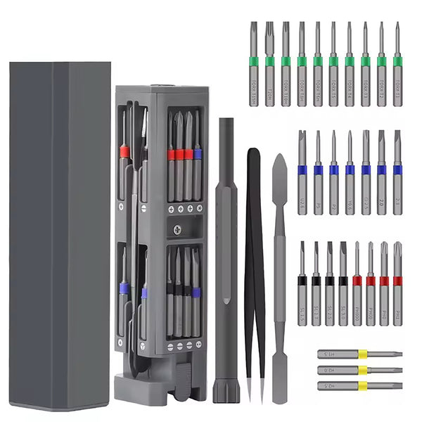 Micro Precision Screwdriver Set Universal Household, Electronics Tool Kit Screwdriver Kit for Computer, iPhone, Macbook, PS4, PS5, Nintendo, Xbox Controller Repair Kit Heloideo