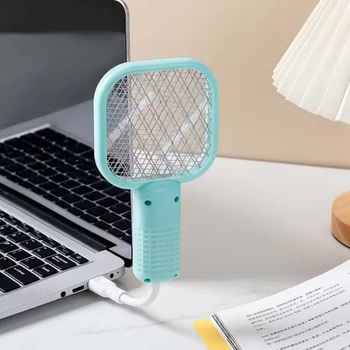 USB electric mosquito swatter, mosquito trap mini 2-in-1 mosquito repellent Heloideo