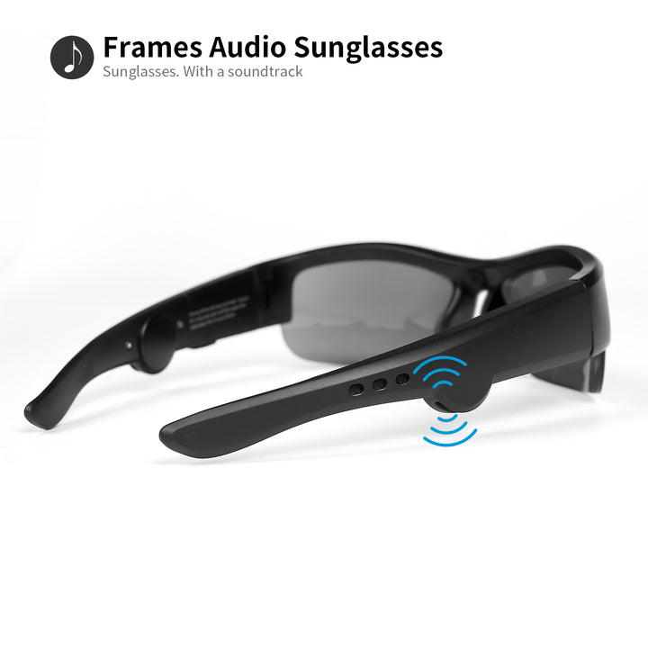 Safety Wind- and Sandproof Bluetooth Sunglasses, Audio Sunglasses, Sports sunglasses with Bluetooth Headphones (Copy) Heloideo